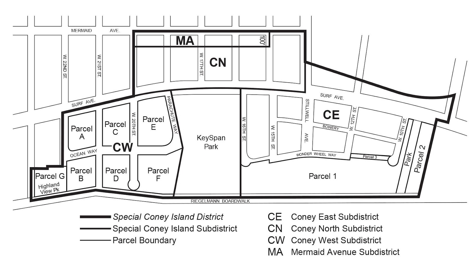 Zoning Resolutions Chapter 1: Special Coney Island District Appendix A.0